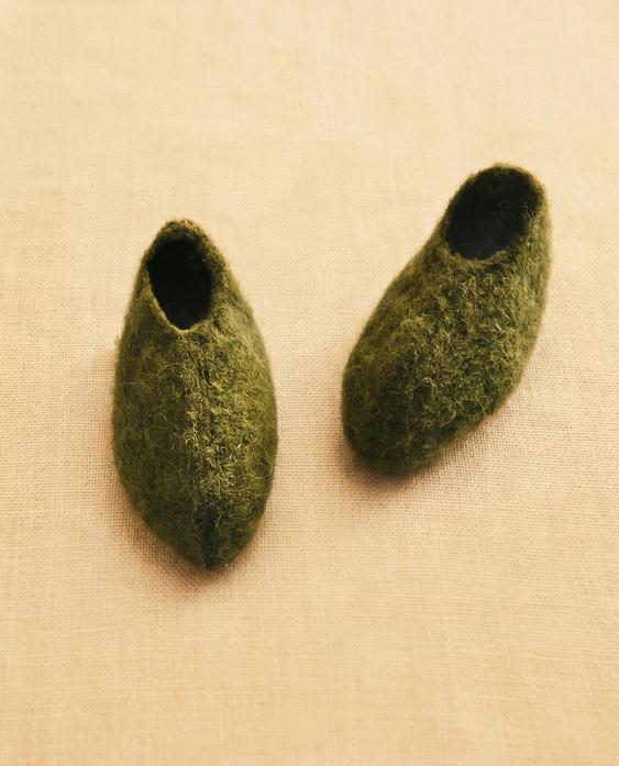 BABYSCHÜHCHEN AUS ALPAKA