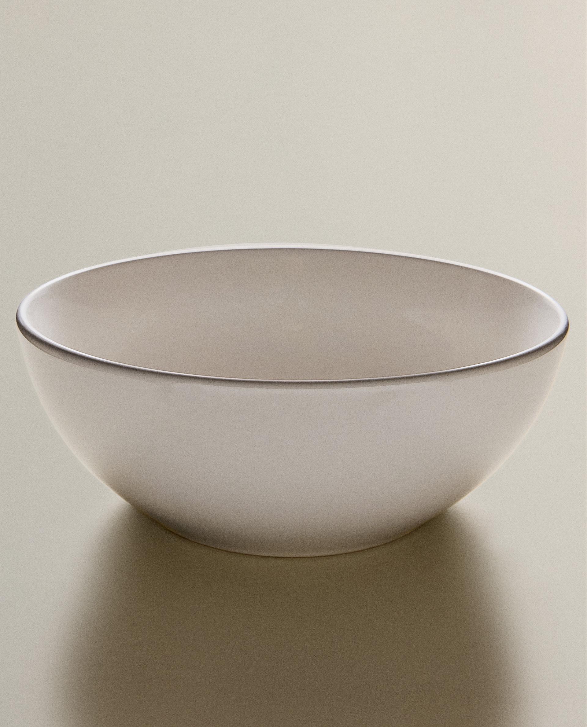 STONEWARE SALAD BOWL product thumbnail 2