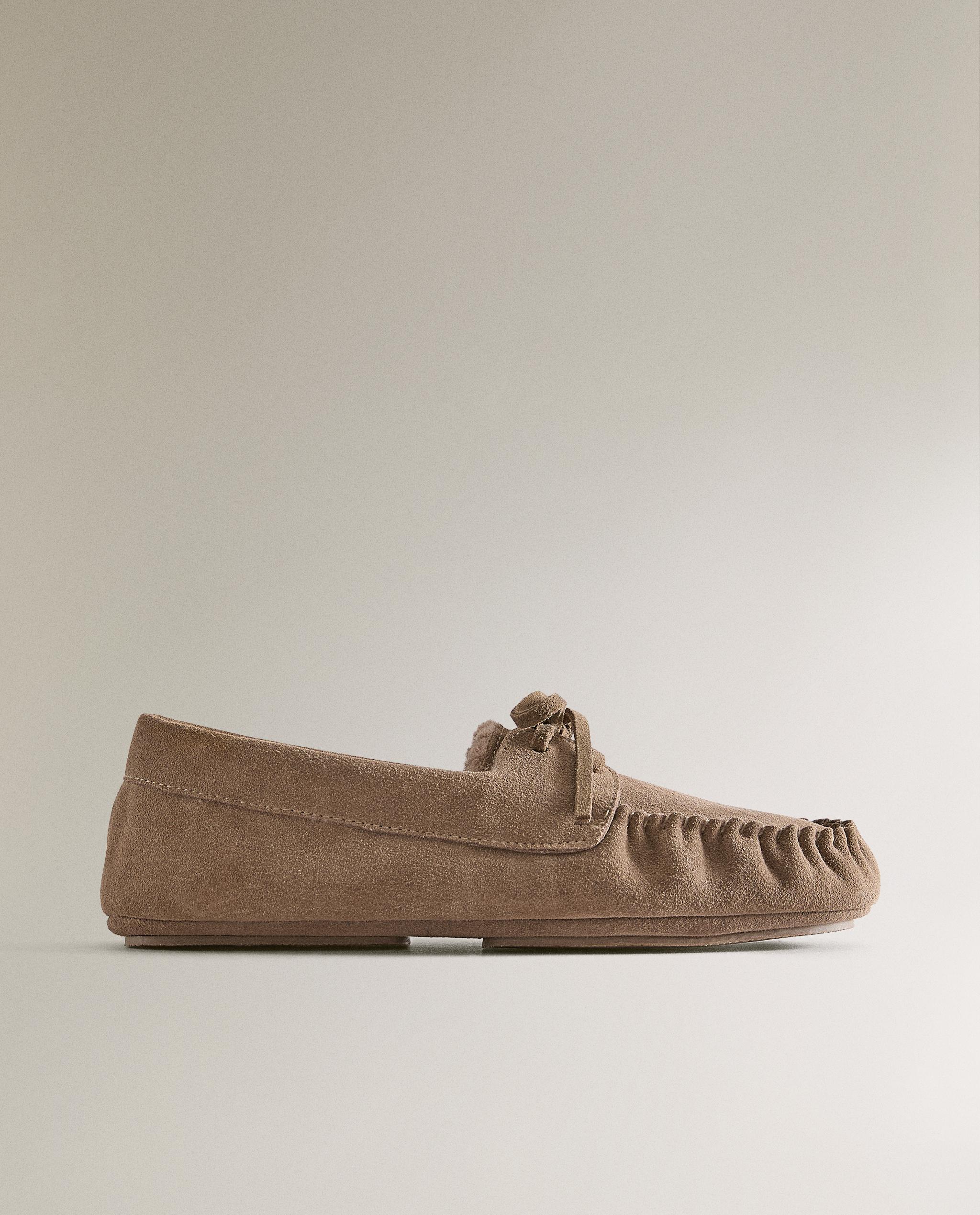 WARM LEATHER LOAFERS product thumbnail 6