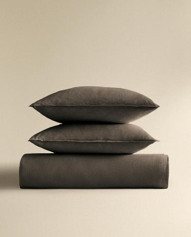 POSZWA NA KOŁDRĘ Z PRANEGO LNU (GRAMATURA 140 GXM²) POSZWA NA KOŁDRĘ Z PRANEGO LNU (GRAMATURA 140 GXM²)