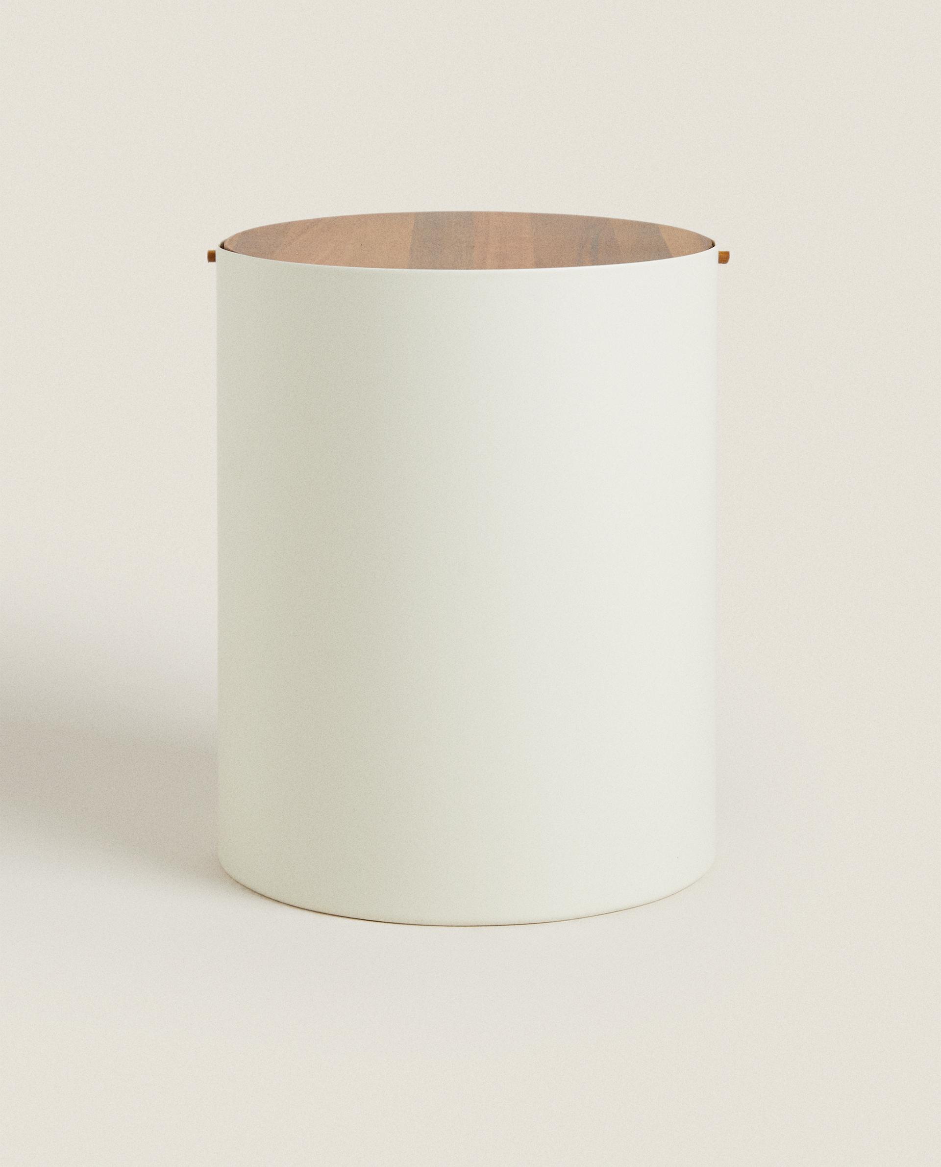 蓋付き ブラック 樹脂製ダストボックス | Zara Home 日本/Japan