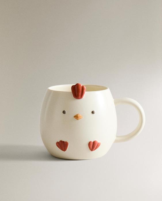 فنجان بورسلان للأطفال بدجاجة فنجان بورسلان للأطفال بدجاجة