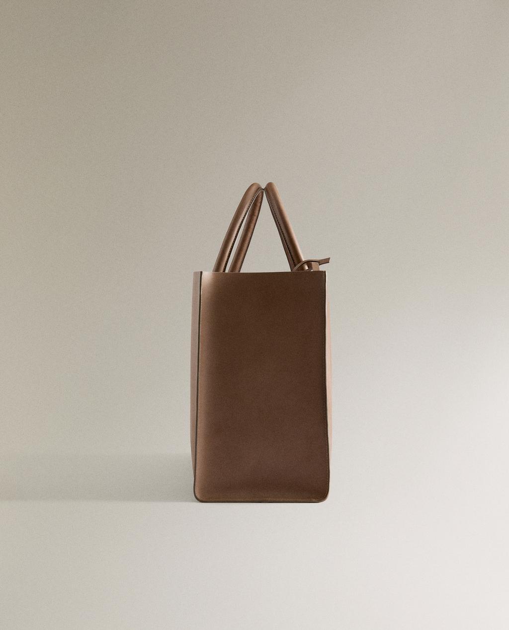 LEATHER TOTE BAG