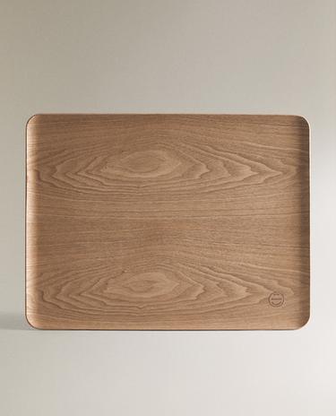 LARGE RECTANGULAR WOODEN TRAY