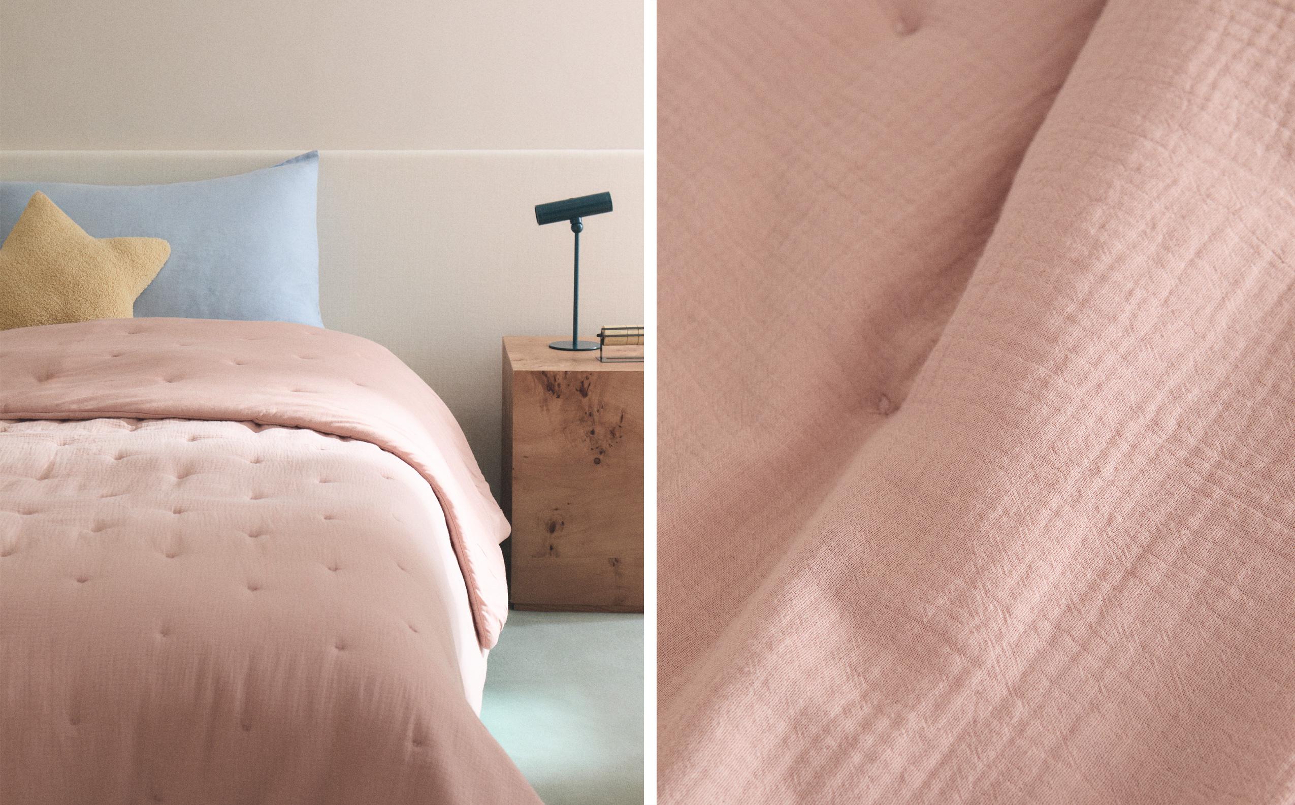 ザラホーム キルト ベットカバー ブラック ザラホーム キルト ベット