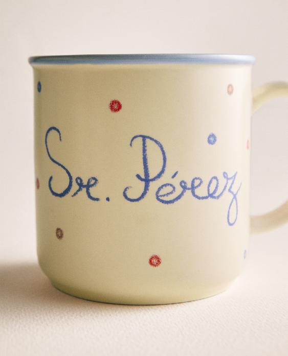 TAZA INFANTIL CERÁMICA RATONCITO PÉREZ