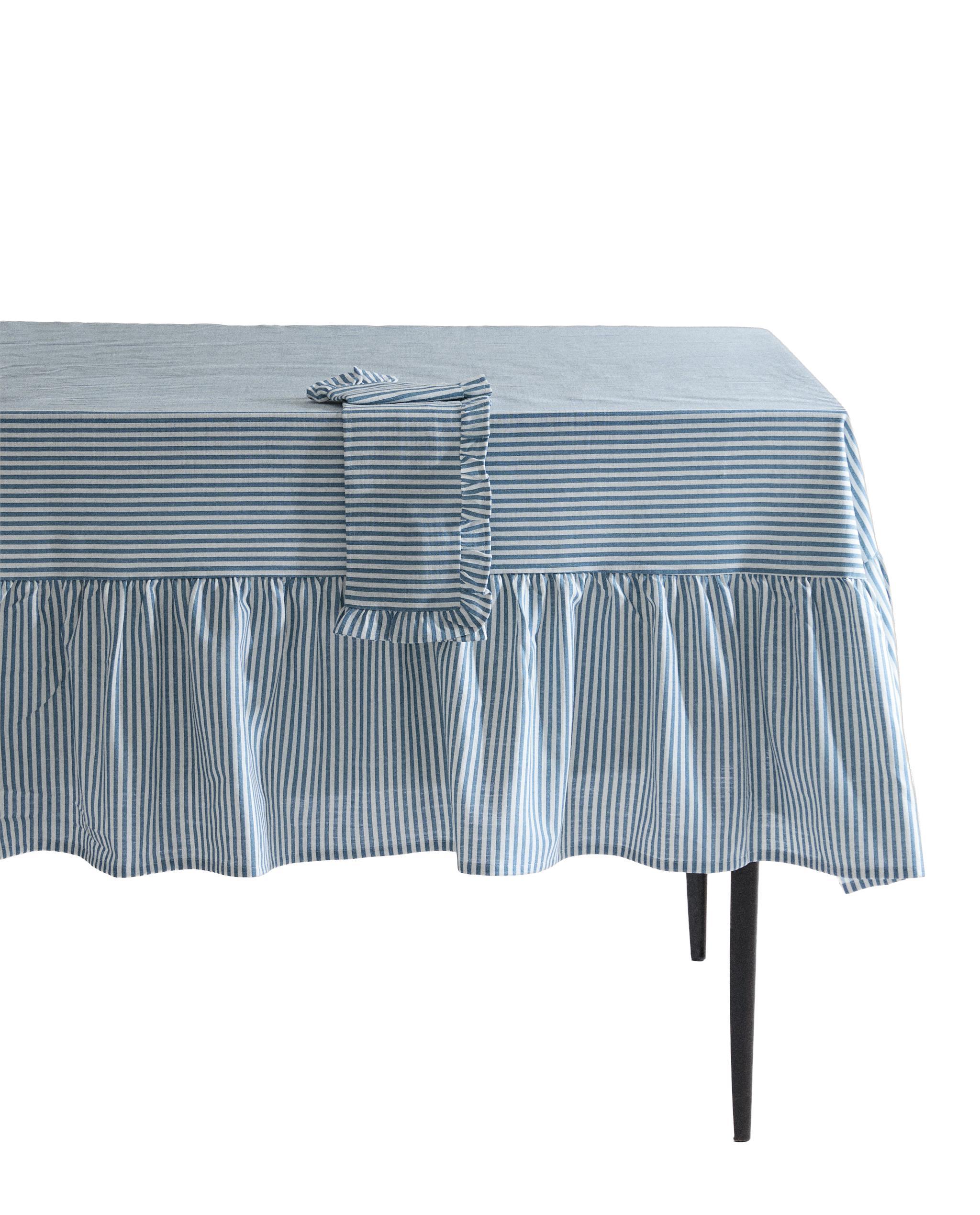 RUFFLED COTTON TABLECLOTH product thumbnail 14