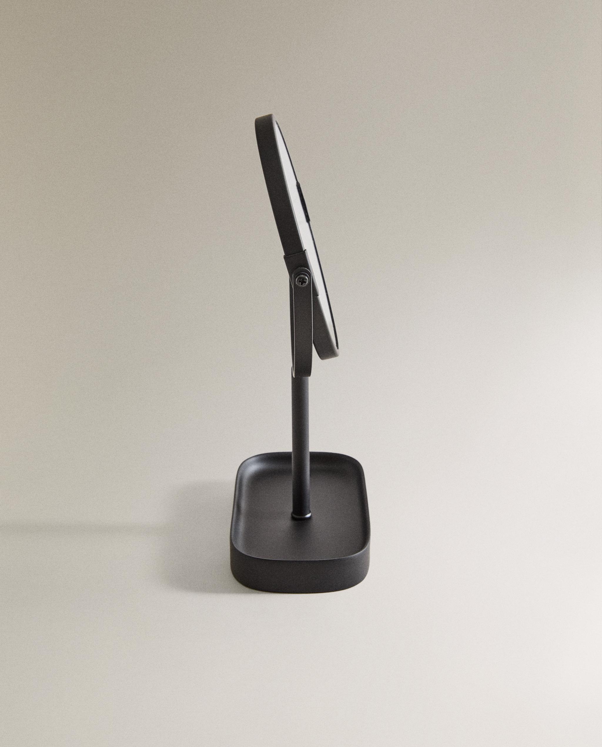 BLACK RESIN VANITY MIRROR product thumbnail 3