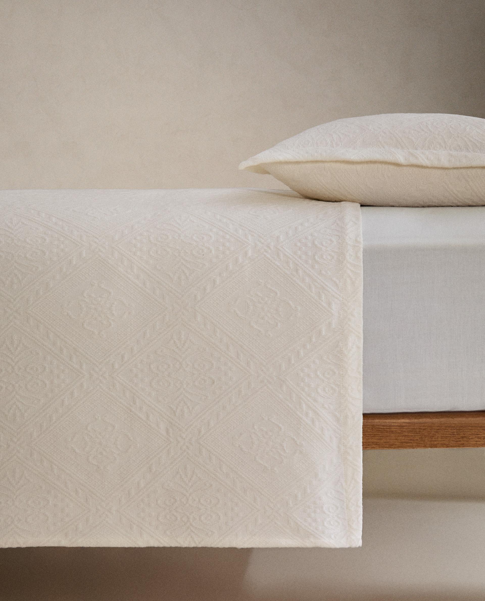 コットンベッドカバー ジオメトリック模様 | Zara Home 日本/Japan コットンベッドカバー ジオメトリック模様 | Zara Home 日本/Japan