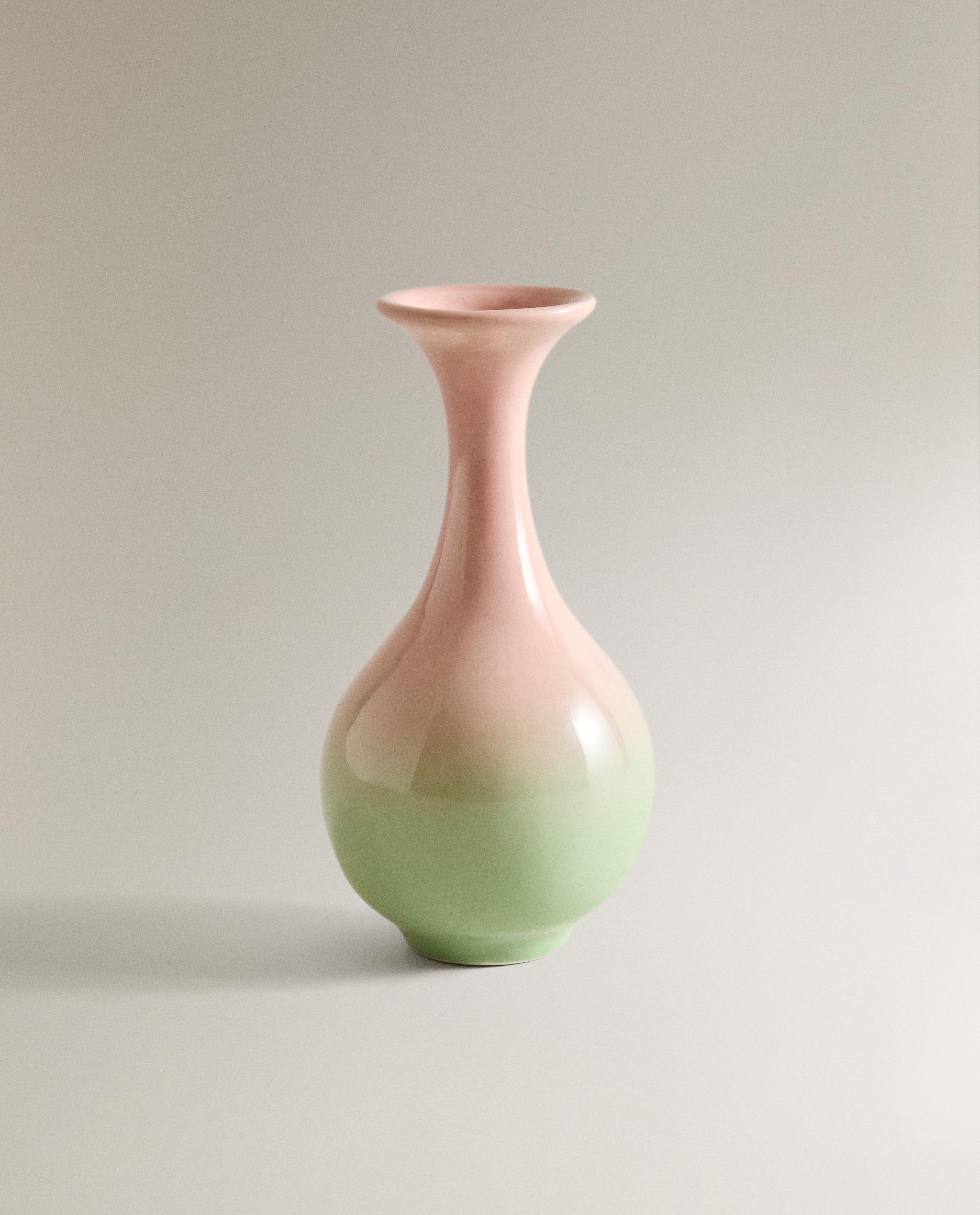 グラデーション 小型セラミック花瓶 | Zara Home 日本/Japan