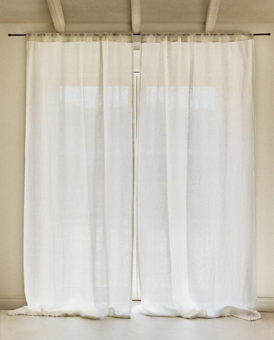 HVIDT GARDIN I HØR MED HØJ OPACITET