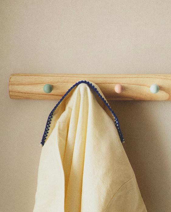 PORTE-MANTEAU MURAL ENFANT MULTICOLORE