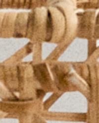 RATTAN BOTTLE STAND WITH HANDLE