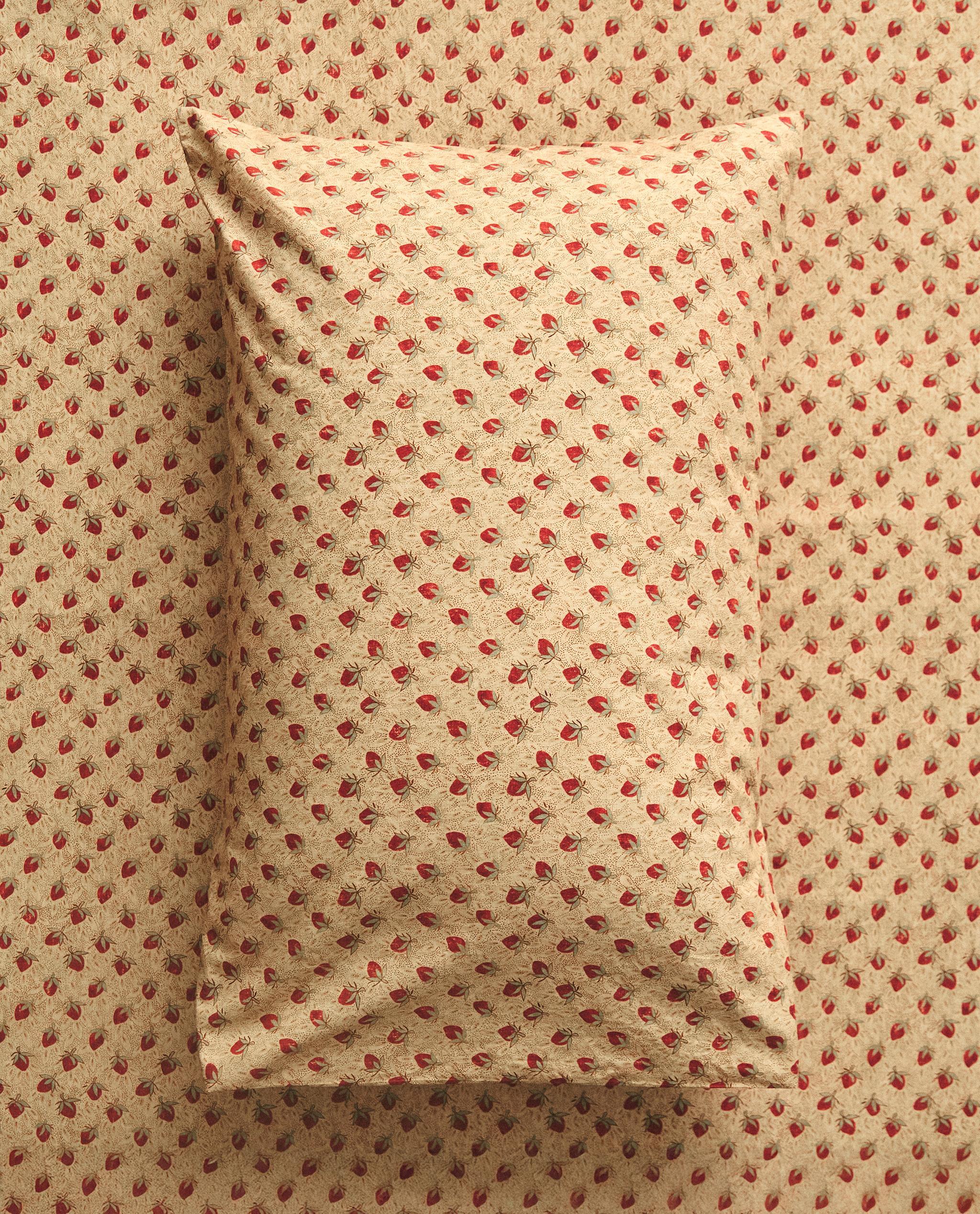 STRAWBERRY PERCALE PILLOWCASE | KATHARINE POLE product thumbnail 6