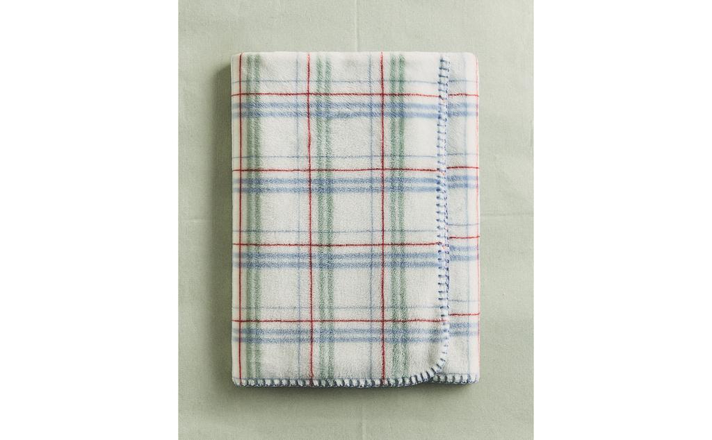 بطانية بمربعات للأطفال