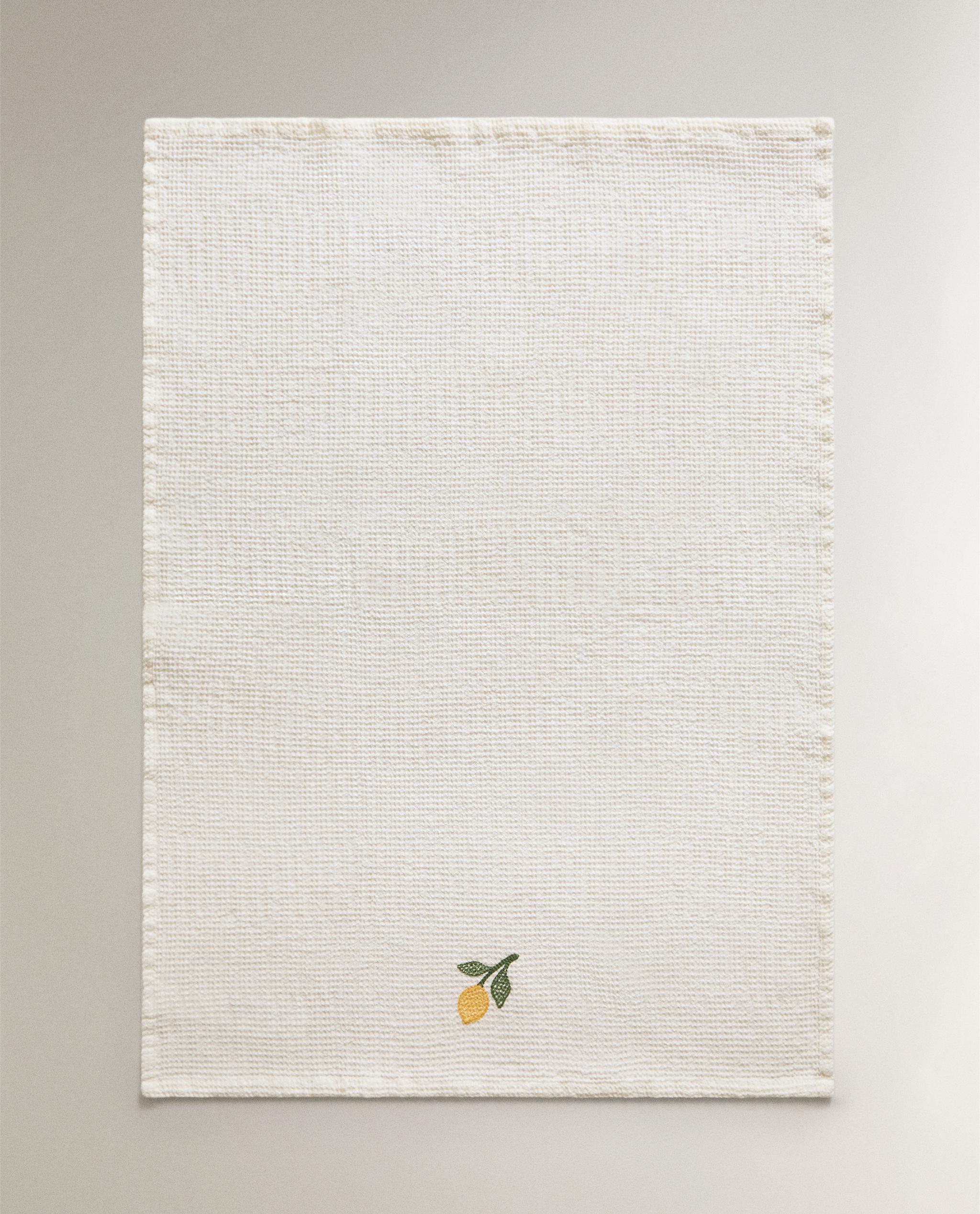 WAFFLE-KNIT TEA TOWEL product thumbnail 4