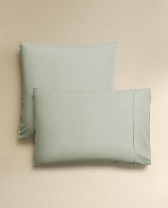 SATEEN PILLOWCASE WITH TRIM (300 THREAD COUNT)