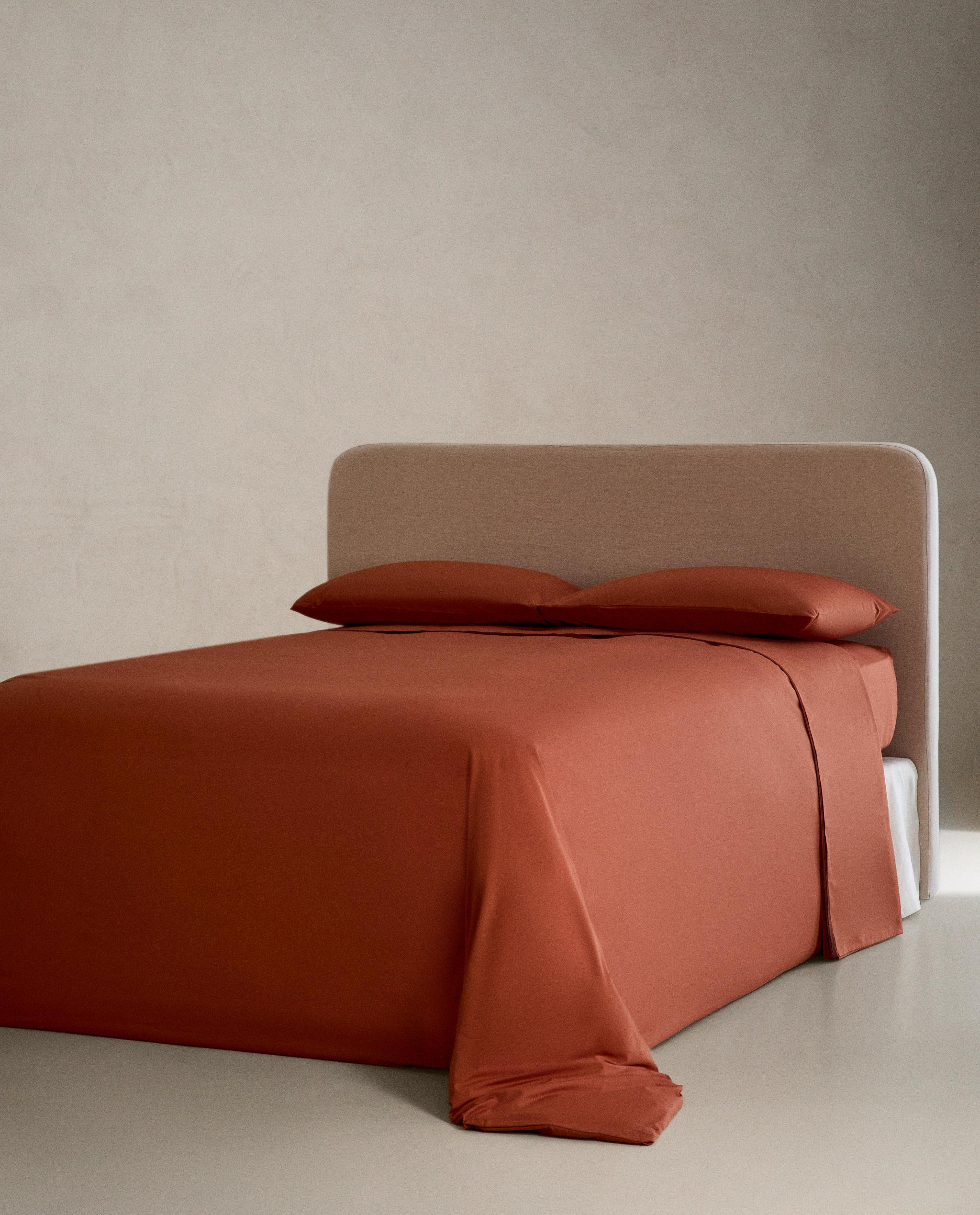 500スレッドカウント コットンパーケル 掛け布団カバー | Zara Home