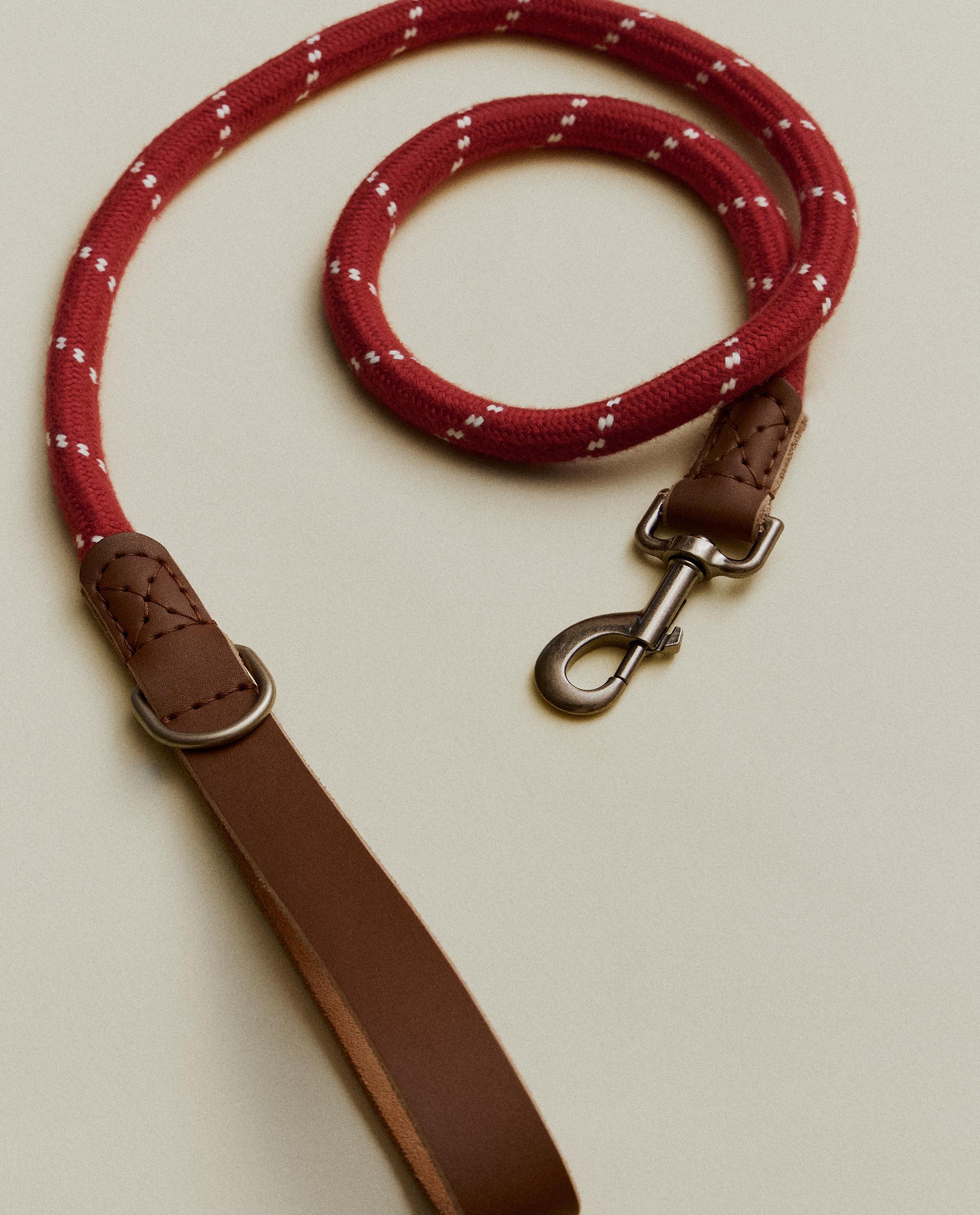 ROPE AND LEATHER PET LEAD product thumbnail 8