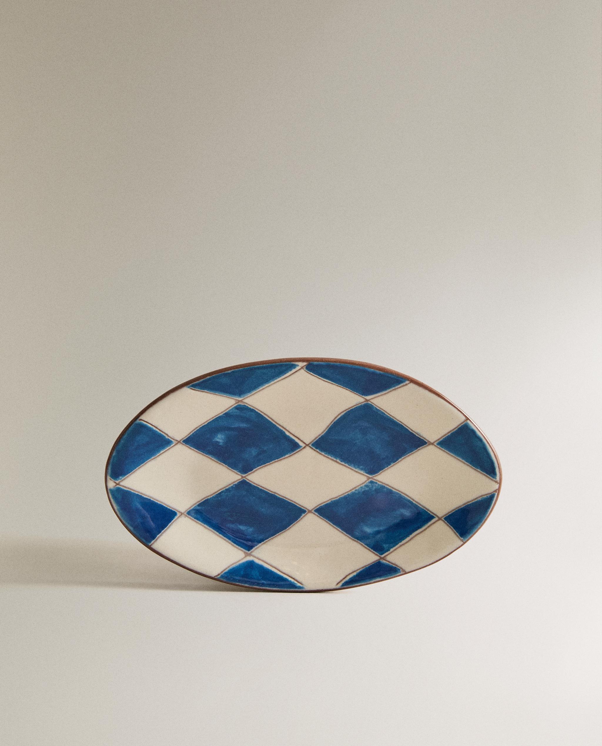 BLUE DIAMOND CERAMIC BATHROOM SOAP DISH product thumbnail 4