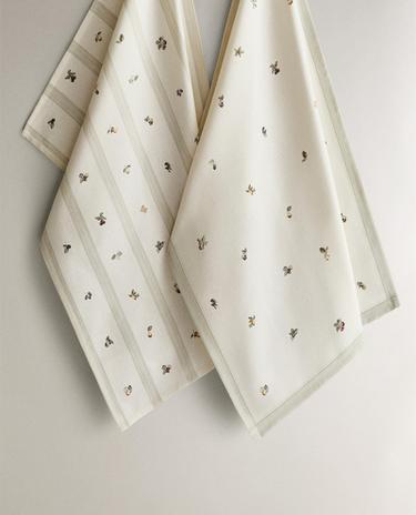 MEYVELİ PAMUKLU MUTFAK BEZİ PAKETİ (2'Lİ PAKET)