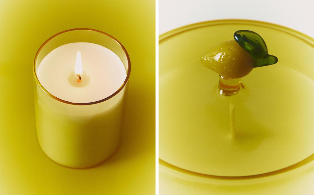 (220 G) BOUGIE PARFUMÉE GINGER LEMON