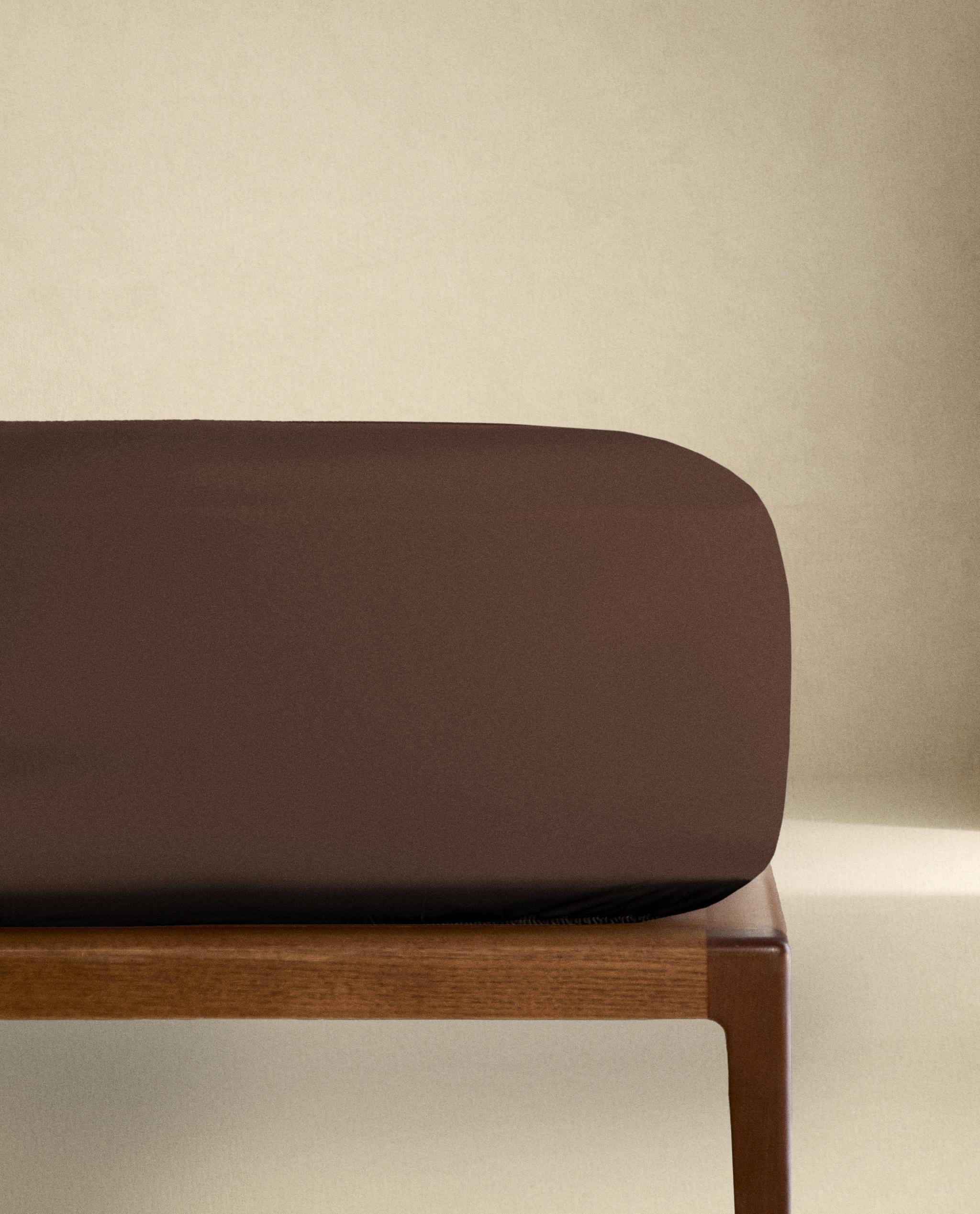 PERCALE FITTED SHEET | 30 CM HIGH (200 THREAD COUNT) product thumbnail 17