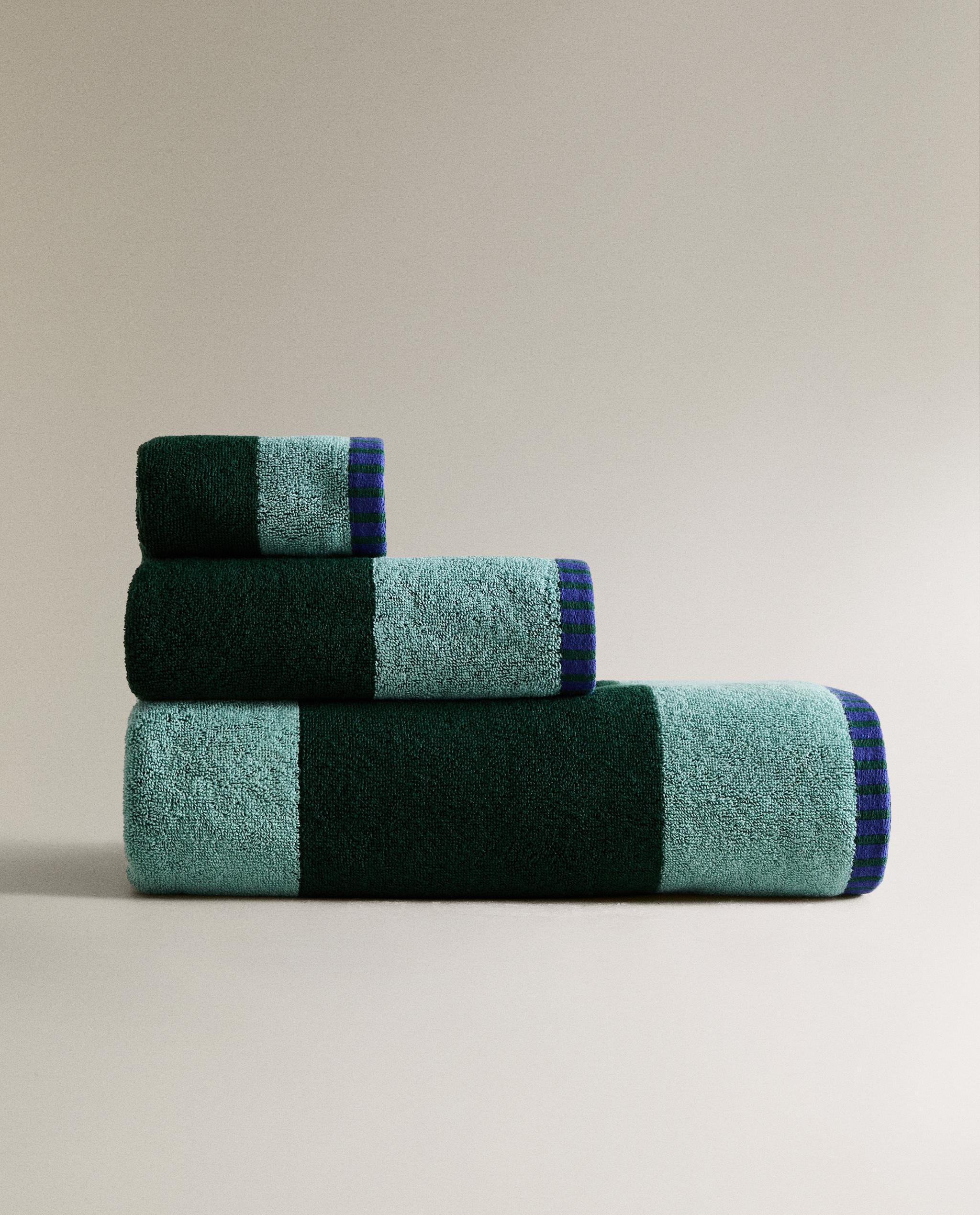 ストライプ コットンタオル X COLLAGERIE | Zara Home 日本/Japan