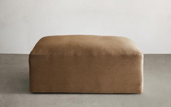 PUFF LINO EFECTO DESGASTADO