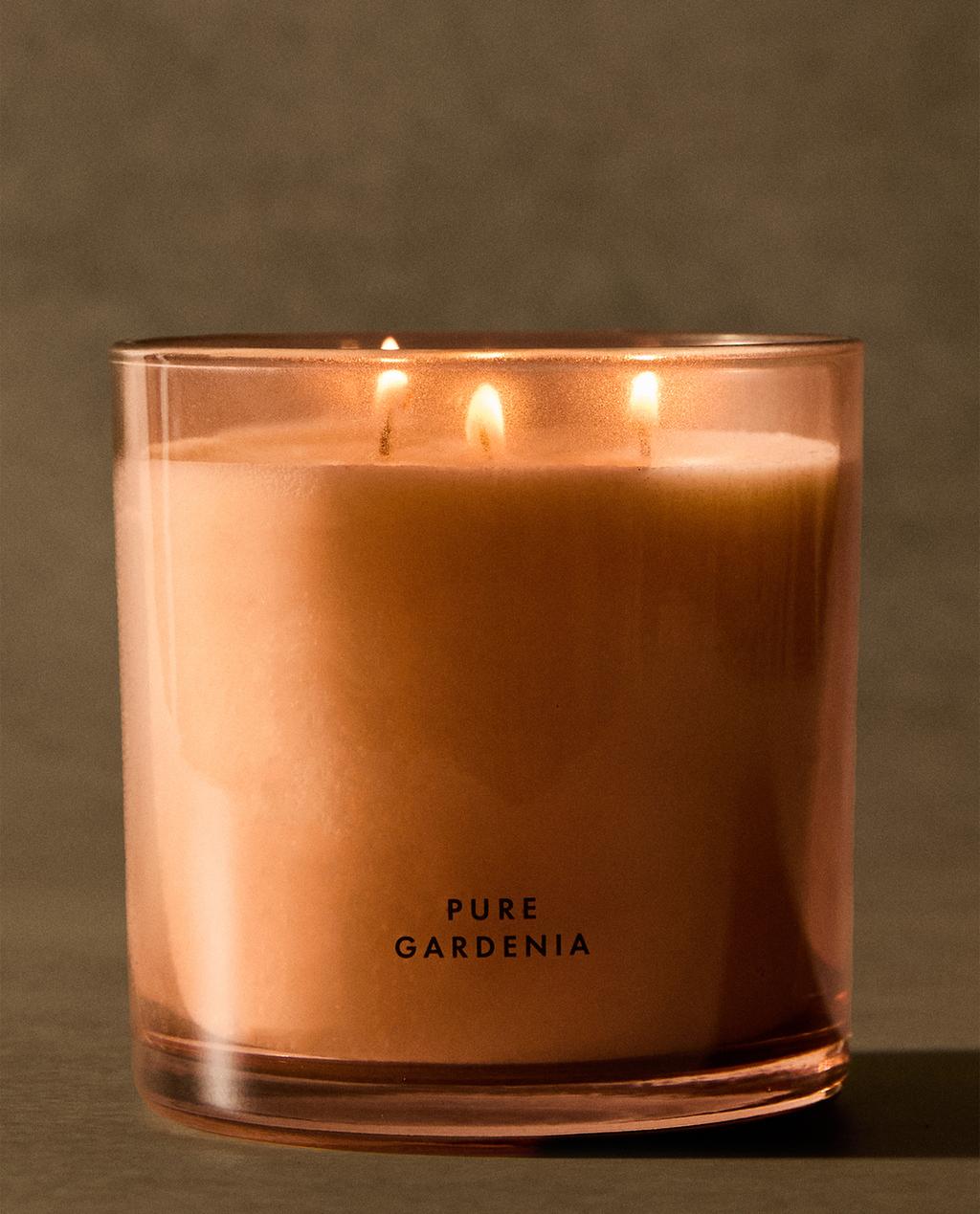 (400 G) PURE GARDENIA SCENTED CANDLE