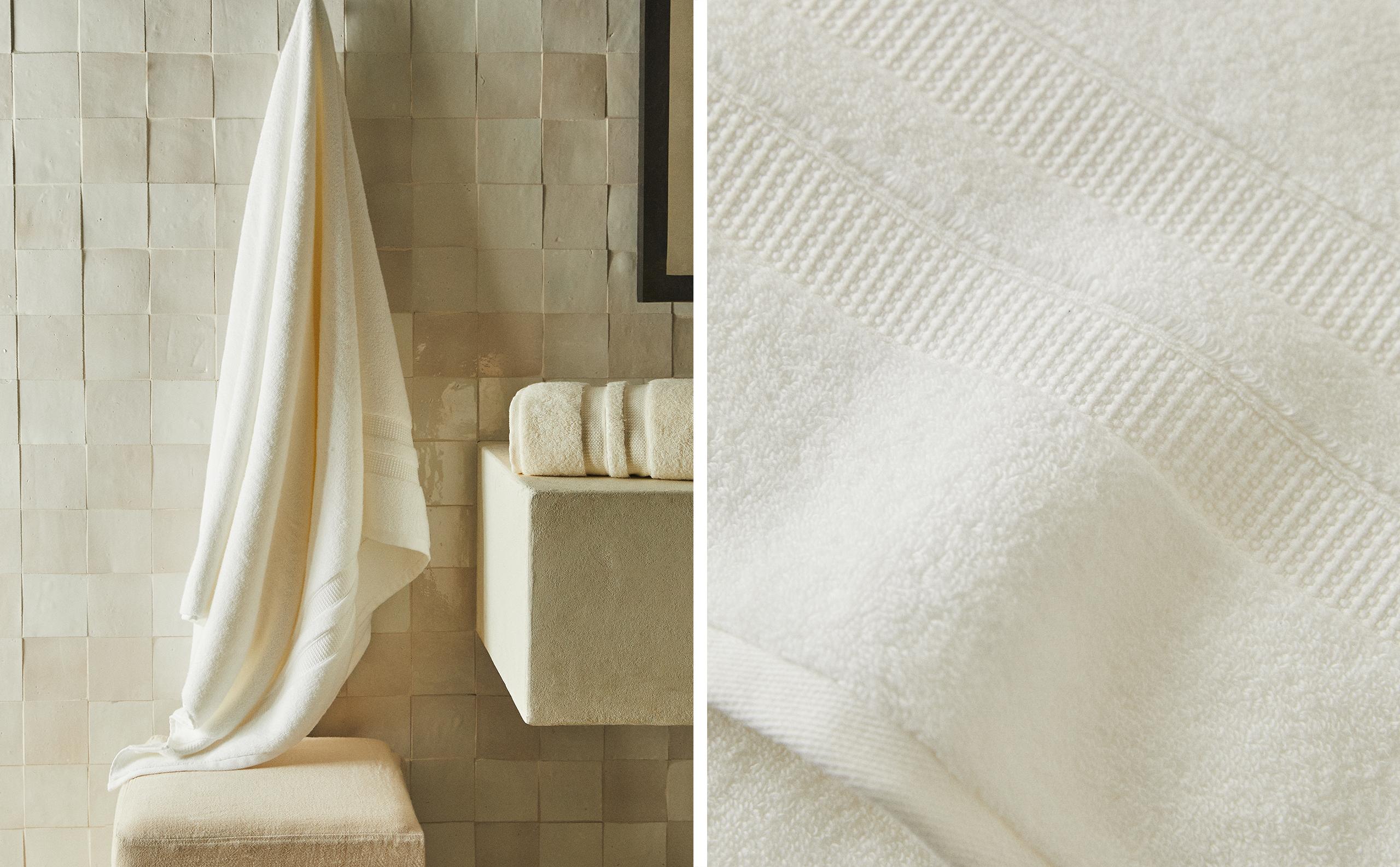 EXTRA SOFT DOUBLE BORDER BATH TOWEL product thumbnail 4