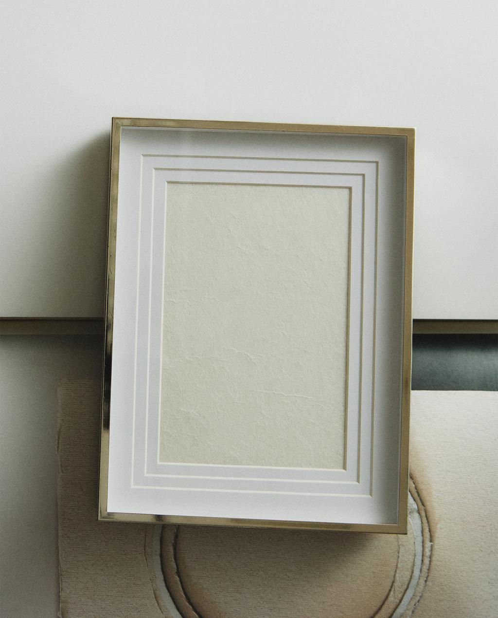 段付きマットボード付きメタルフォトフレーム 段付きマットボード付きメタルフォトフレーム