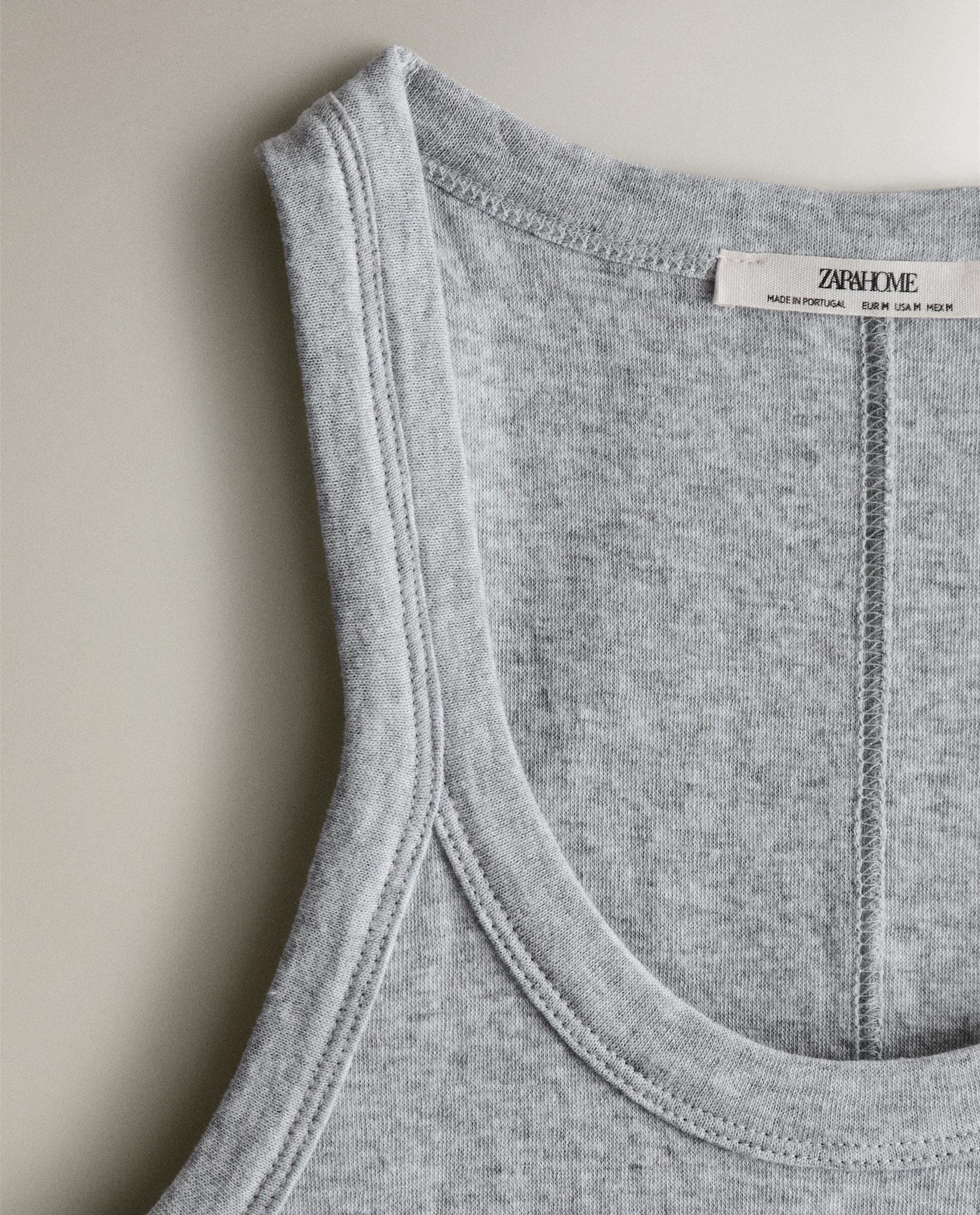 PLAIN COTTON TANK TOP product thumbnail 5