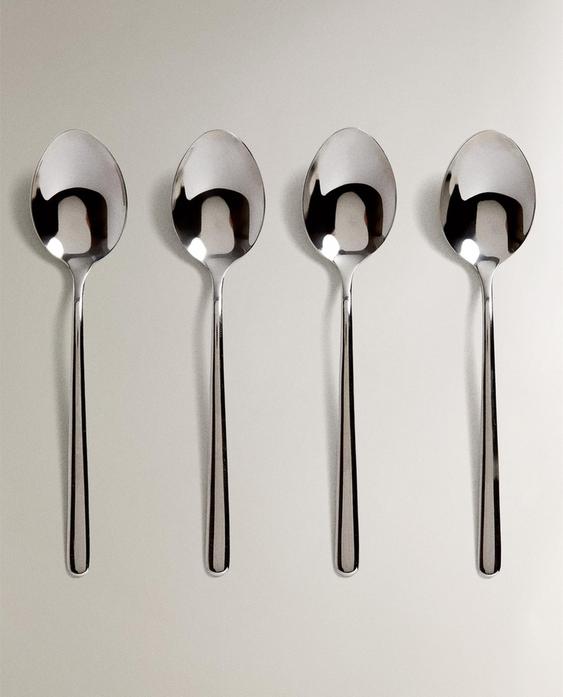 BALENIE OCEĽOVÝCH DEZERTNÝCH LYŽIČIEK S LESKLÝM POVRCHOM (BALENIE 4 KS)