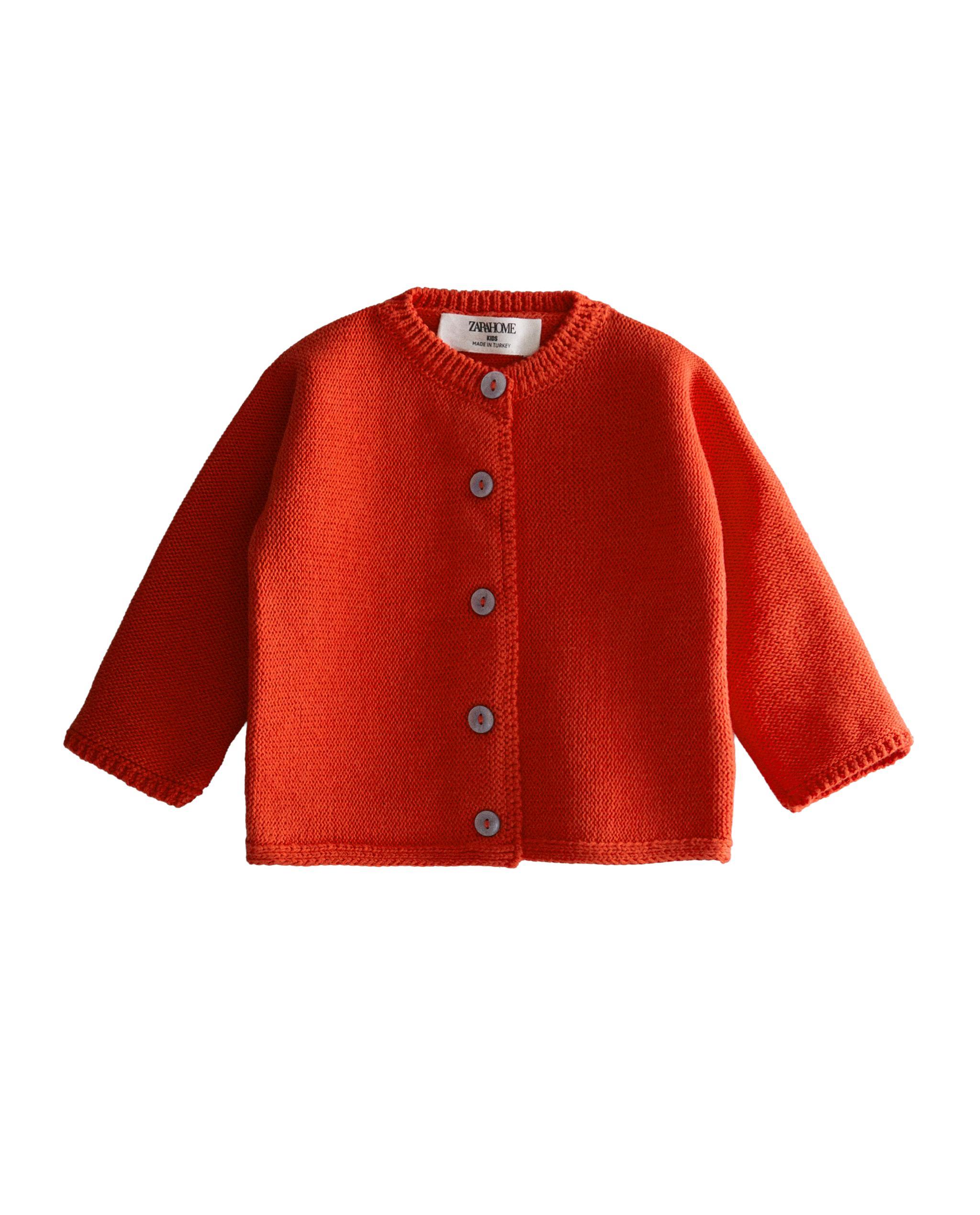 BABY CARDIGAN, DUNGAREES AND SOFT TOY product thumbnail 5