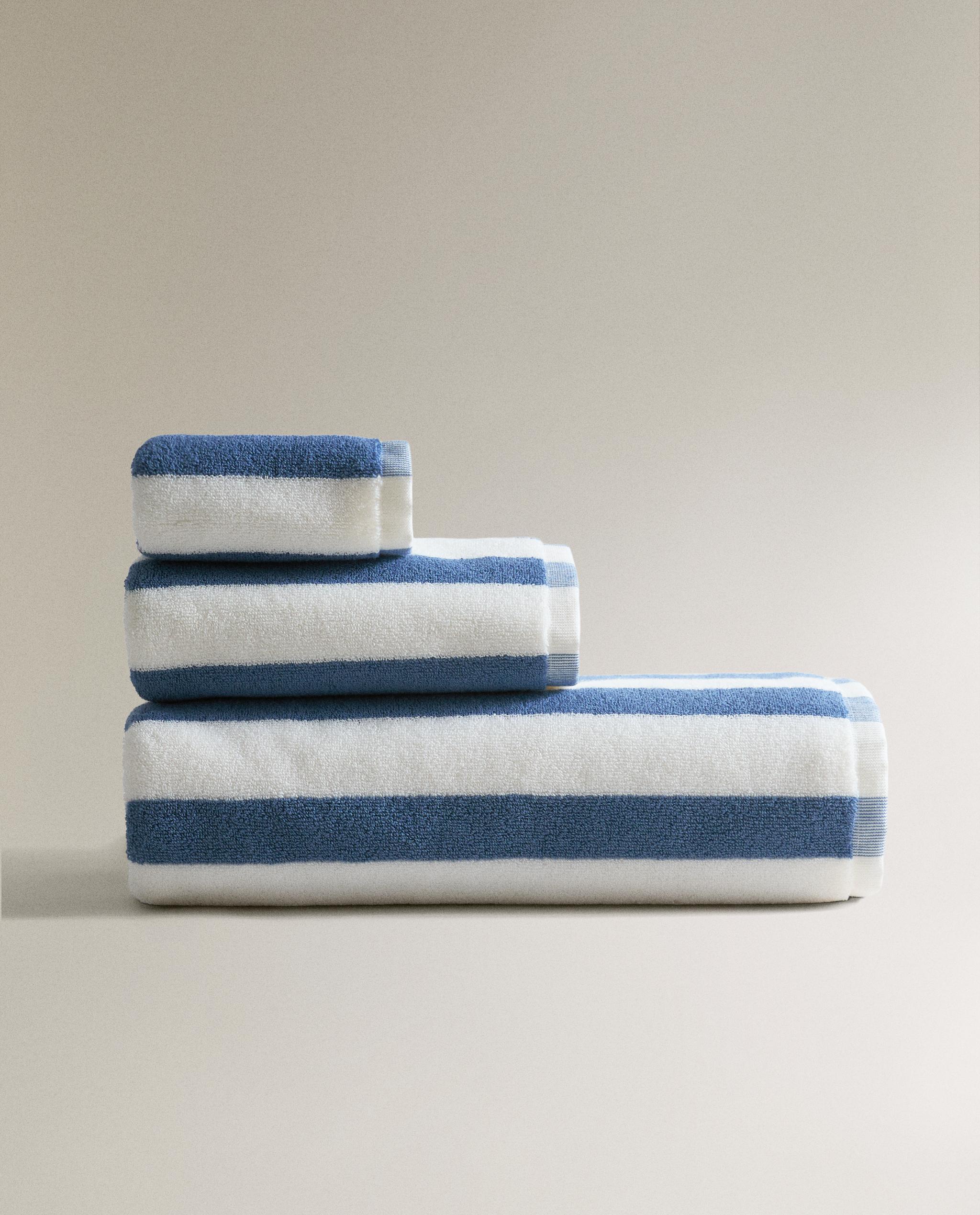 WIDE STRIPE BATH TOWEL product thumbnail 7