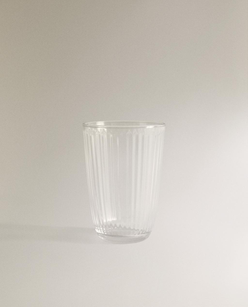 СКЛЯНА СКЛЯНКА ДЛЯ ПРОХОЛОДНИХ НАПОЇВ ІЗ ЛІНІЯМИ СКЛЯНА СКЛЯНКА ДЛЯ ПРОХОЛОДНИХ НАПОЇВ ІЗ ЛІНІЯМИ