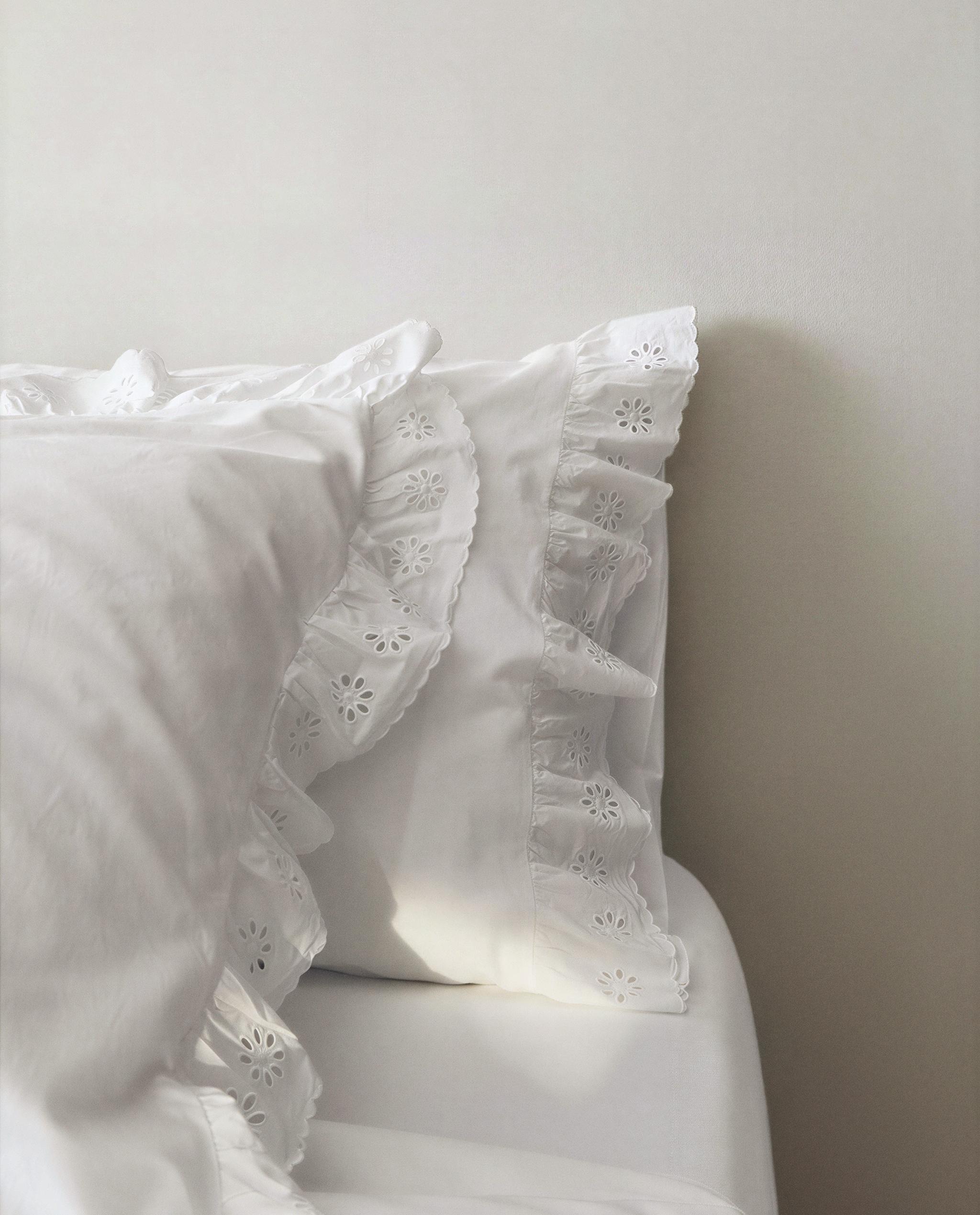 RUFFLED COTTON PILLOWCASE product thumbnail 8