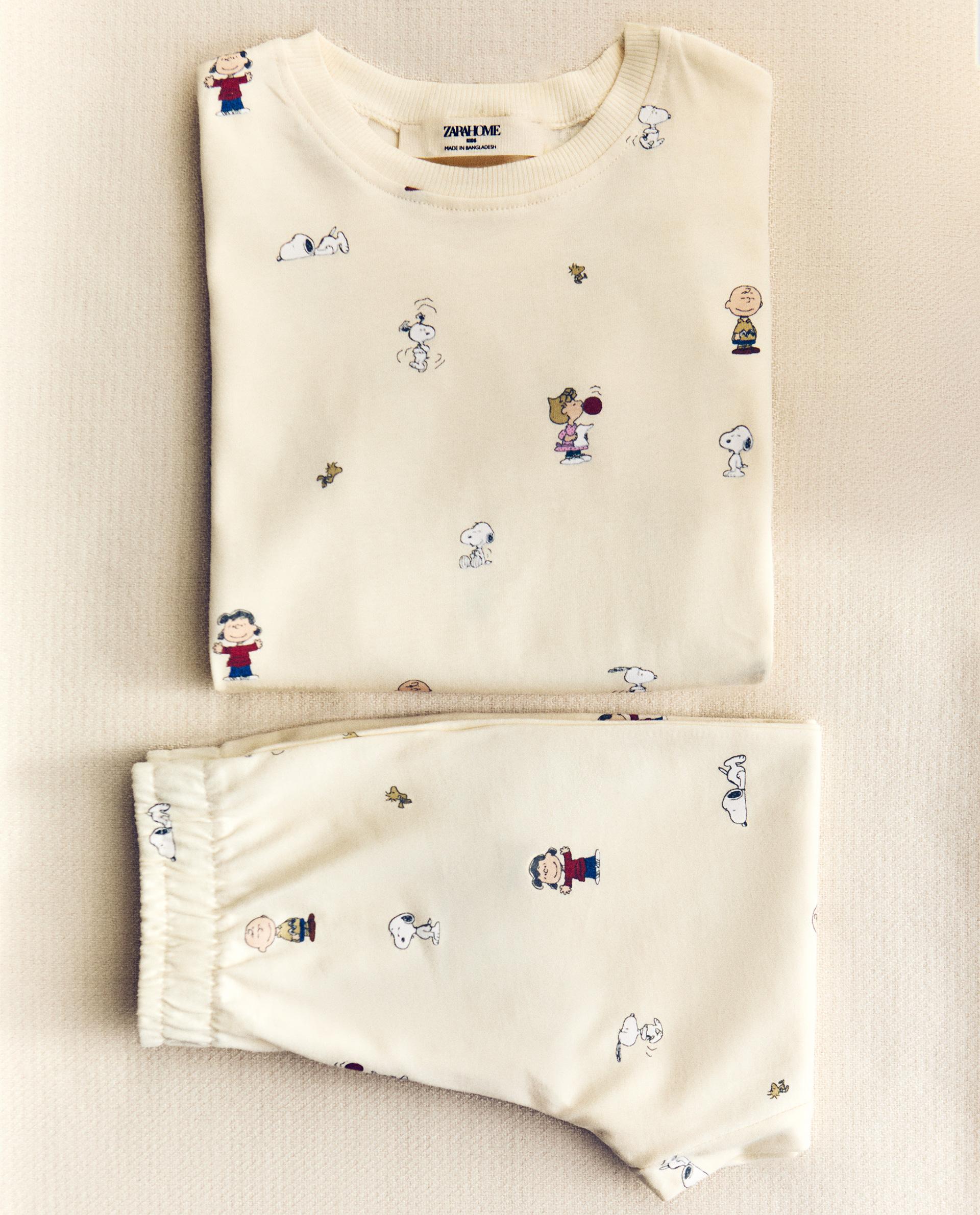 SET PIJAMA INFANTIL PEANUTS™ Zara Home Colombia - Main Image