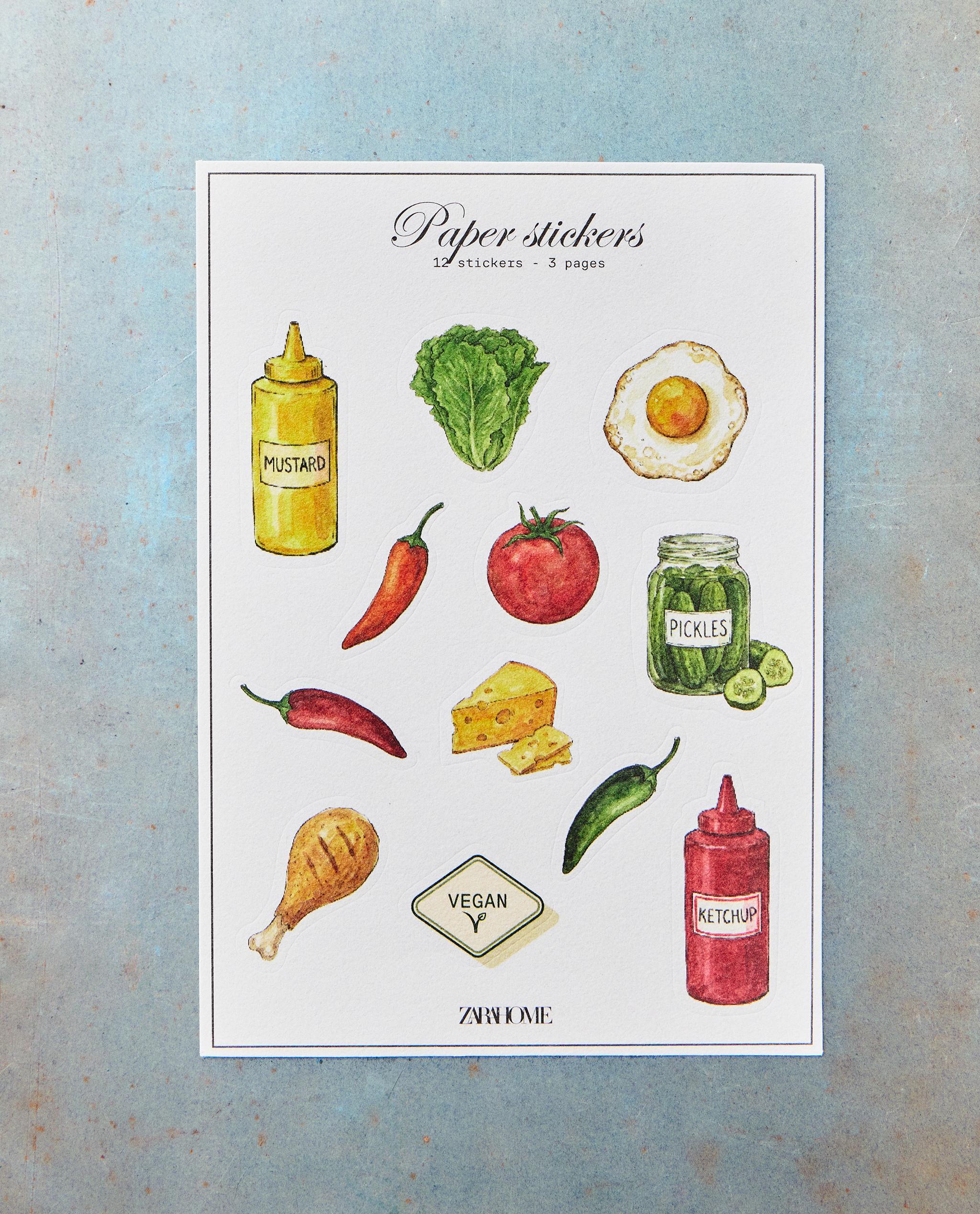 PACK OF BARBECUE STICKERS product thumbnail 10