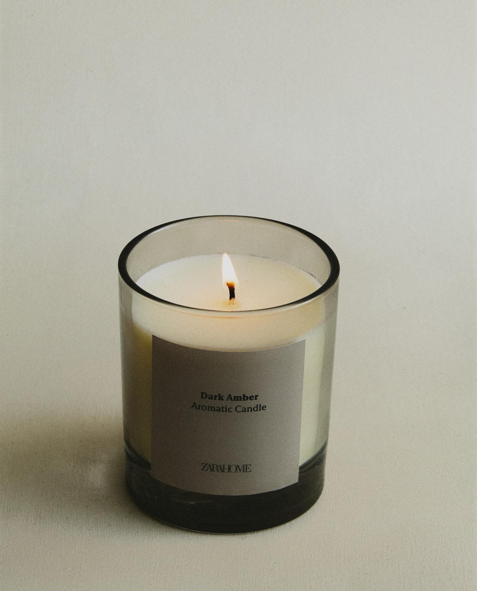 200G）ABSOLUTE LINEN アロマティックキャンドル | Zara Home 日本/Japan