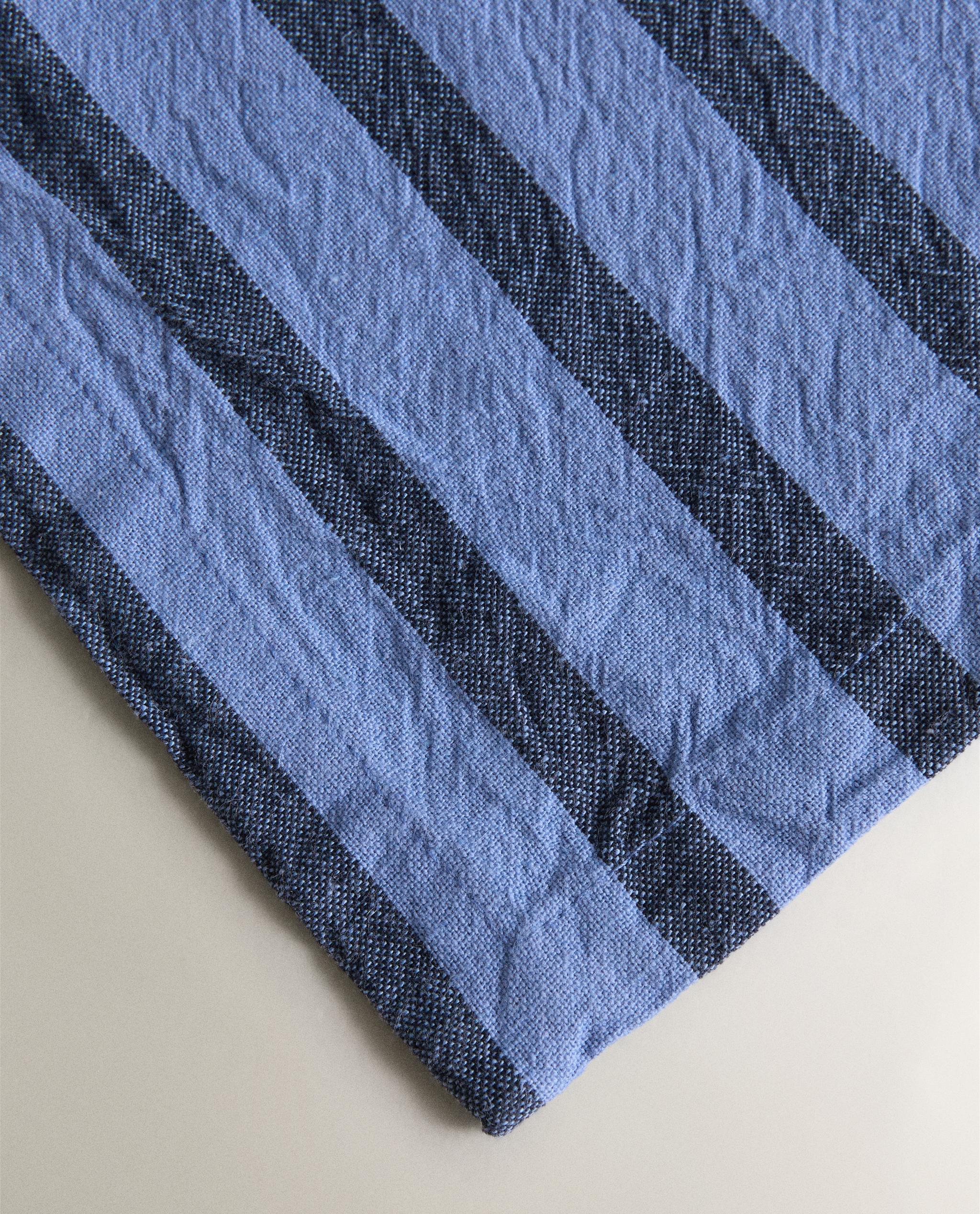 DYED THREAD STRIPED TABLECLOTH product thumbnail 6