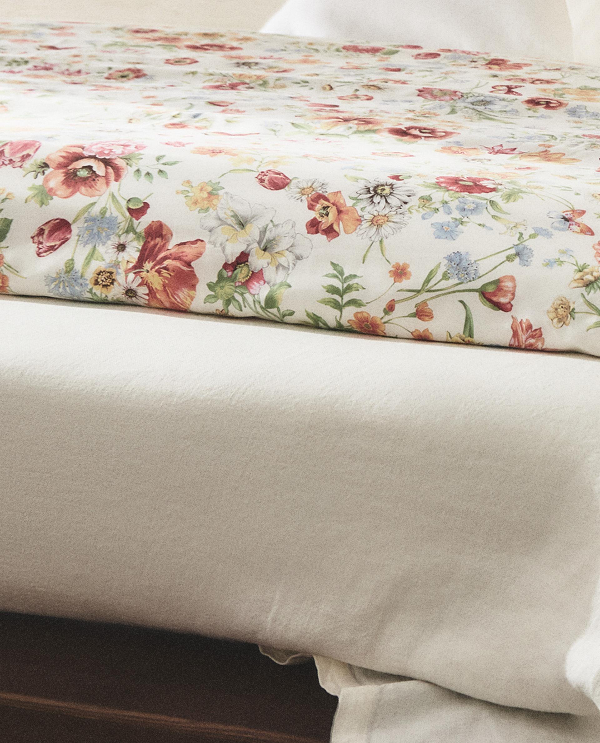 フラワープリント 掛け布団カバー | Zara Home 日本/Japan