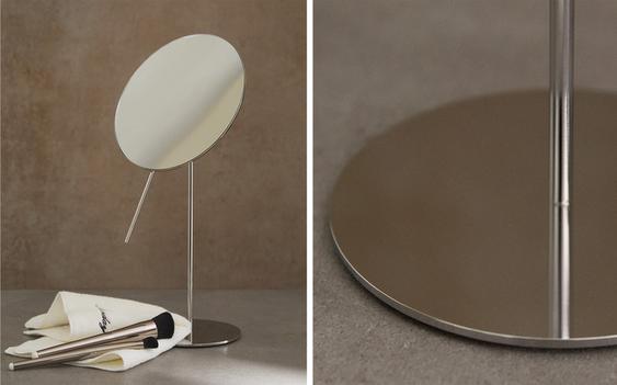 METAL MAGNIFYING MIRROR