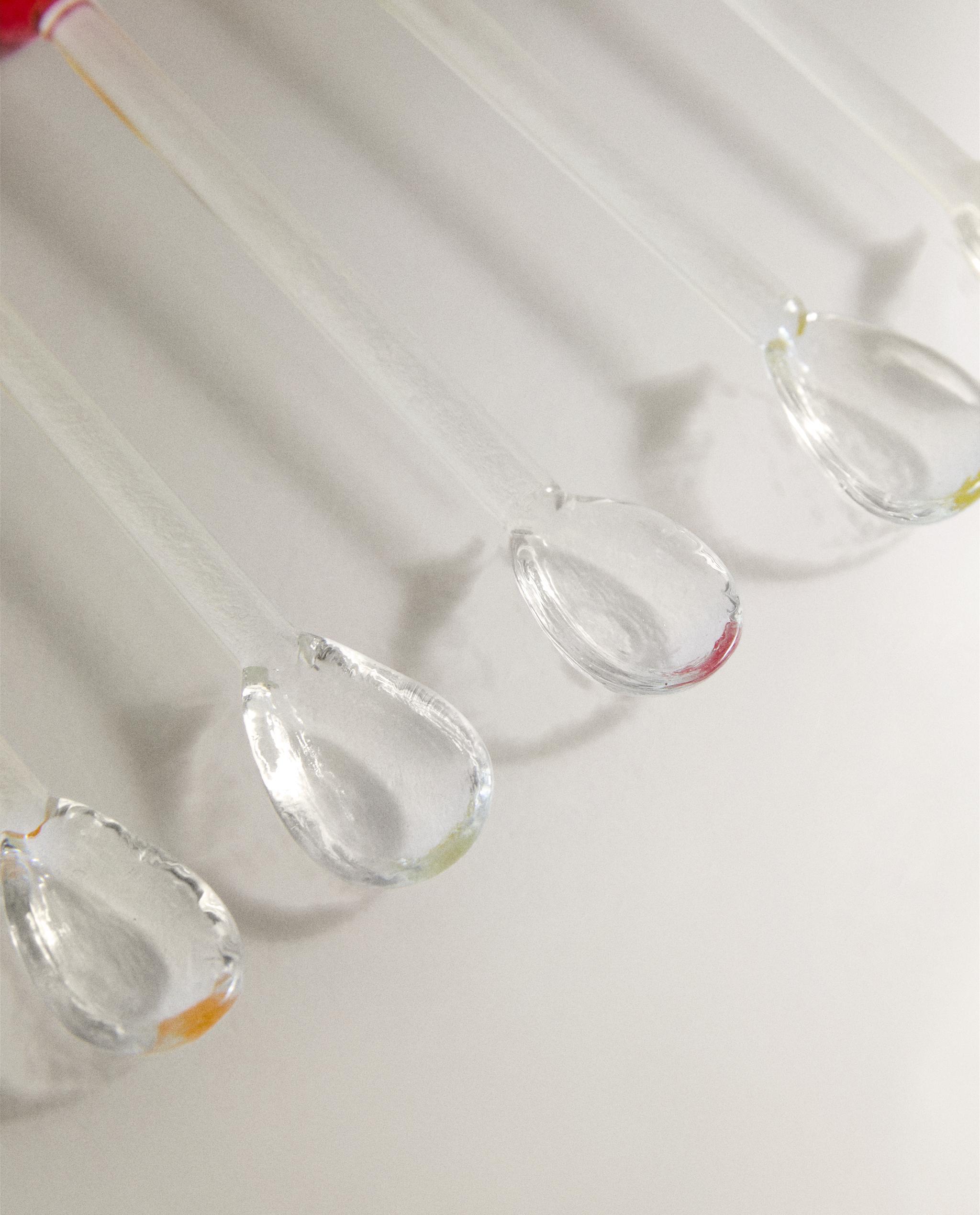 PACK OF GLASS FRUIT DESSERT SPOONS (PACK OF 6) product thumbnail 3