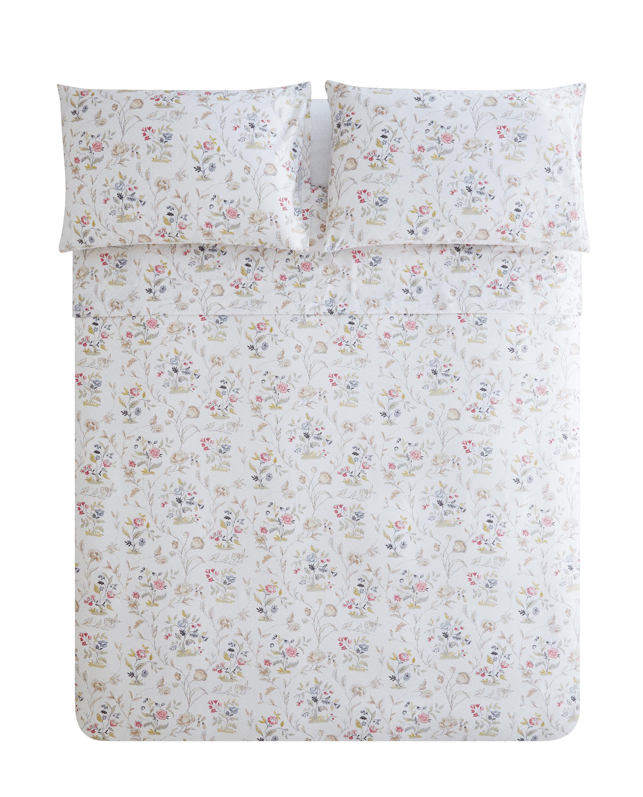 FLORAL SATEEN DUVET COVER product thumbnail 4