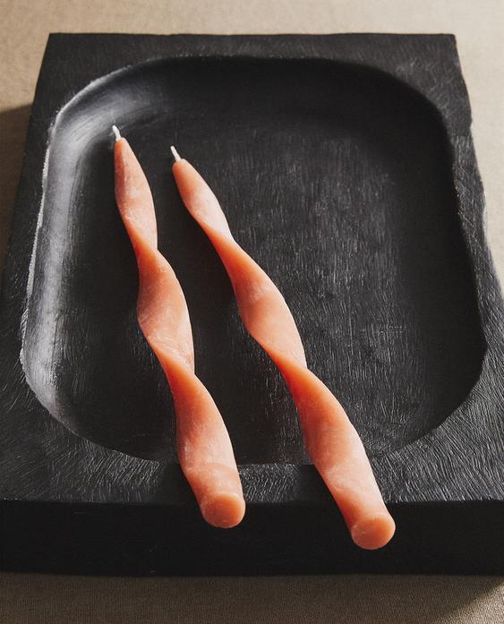 PACK DE VELAS DECORATIVAS POLVILHADAS (PACK DE 2) PACK DE VELAS DECORATIVAS POLVILHADAS (PACK DE 2)