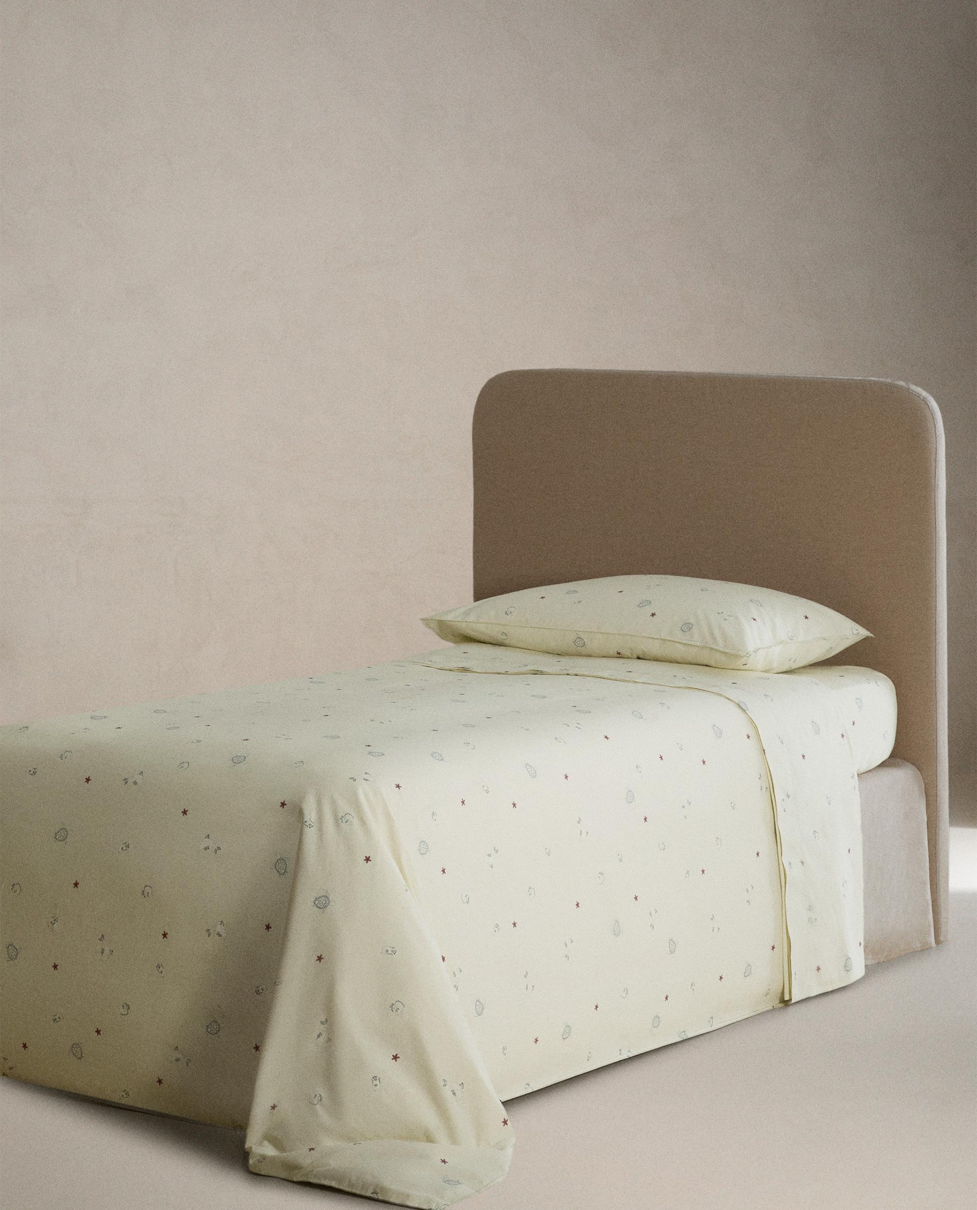 【新品未使用品】ZARA HOME 布団カバー シングルサイズ コットンジャージー掛け布団カバー | Zara Home 日本/Japan