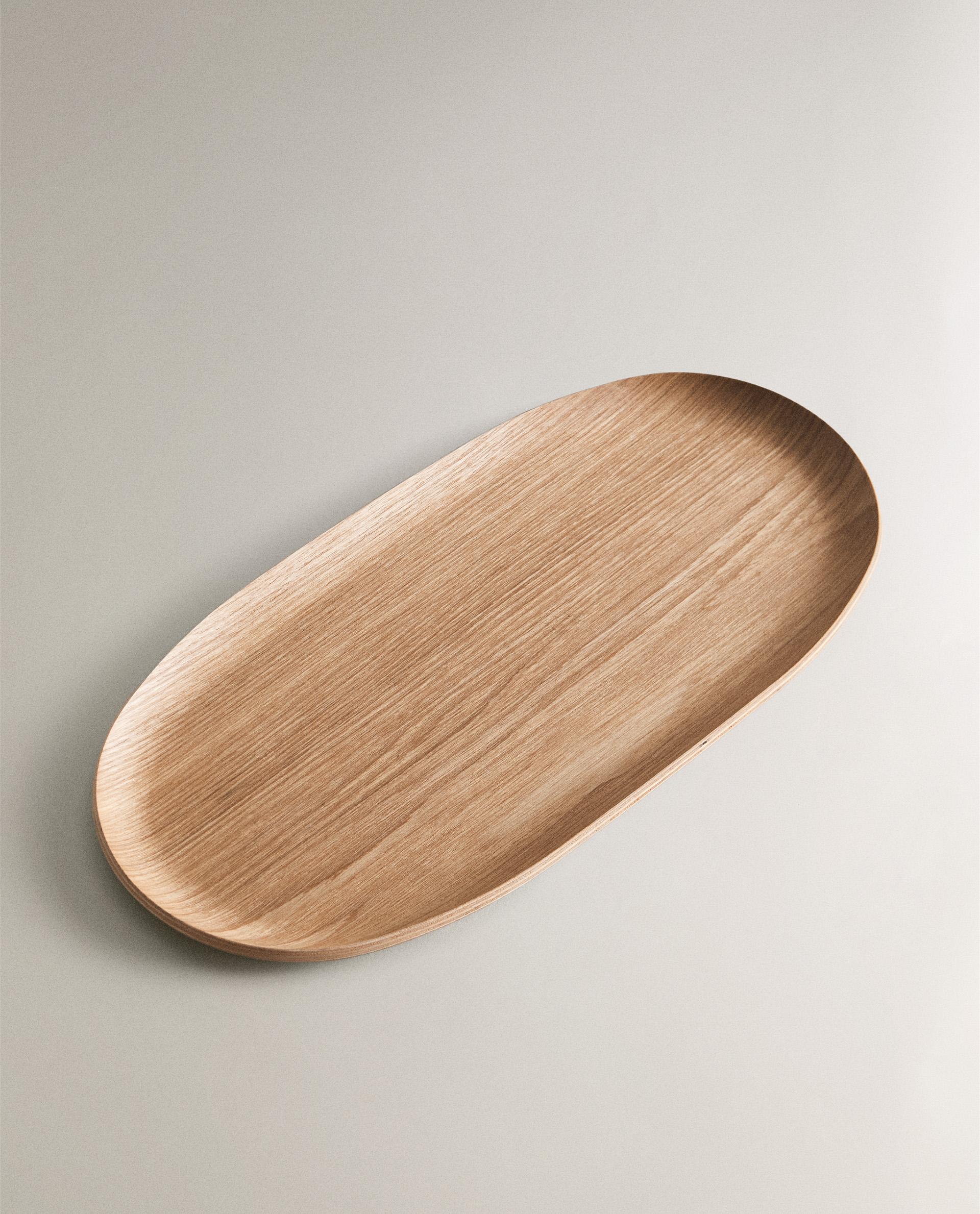 OVAL WOODEN TRAY product thumbnail 5