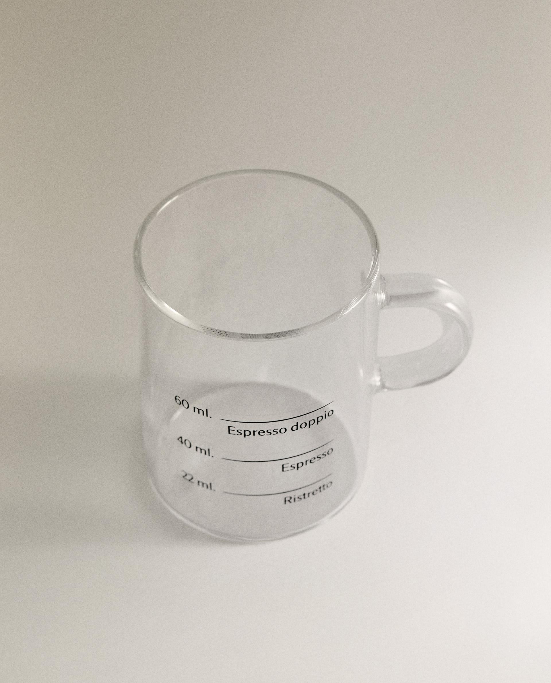 BOROSILICATE GLASS MUG WITH TRANSFER product thumbnail 13